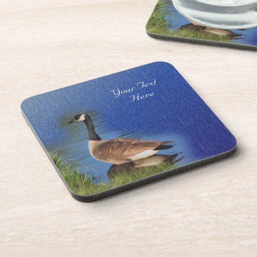 Canada Goose Nature Art Untersetzer Set (Linke Seite)