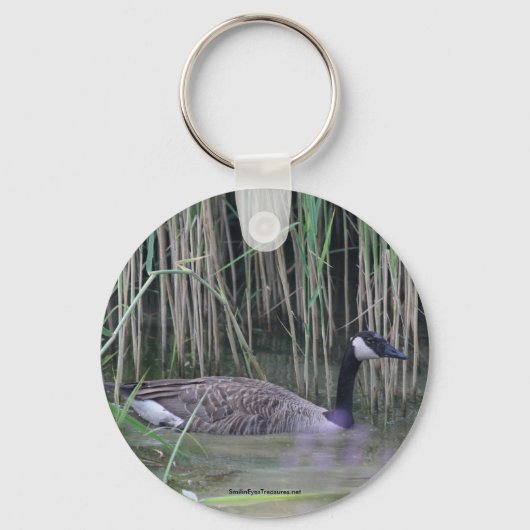 Canada Goose Nature Foto Schlüsselanhänger Keyring (Vorderseite)