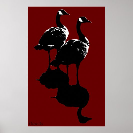 Canada Goose Poster Custom Canada Souvenir Poster (Vorne)