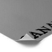 Canada Goose Poster Custom Canada Souvenir Poster (Ecke)