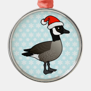 Canada Goose Santa Ornament Aus Metall