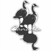 Canada Goose Sticker Personalisiert Canada Decals (Vorderseite)
