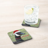 Canada Goose Wear Red Weihnachtsmannmütze Holiday Getränkeuntersetzer (Rechte Seite)