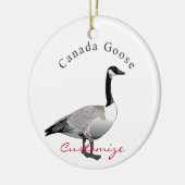 Canada Gose Gander Thunder_Cove Keramik Ornament (Links)