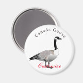 Canada Gose Gander Thunder_Cove Magnet (Vorderseite/Rückseite)