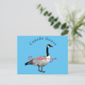 Canada Gose Gander Thunder_Cove Postkarte (Stehend Vorderseite)