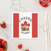 CANADA Great Canadian Beer Paper Serviette (Beispiel)