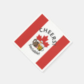 CANADA Great Canadian Beer Paper Serviette (Ecke)
