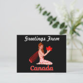 Canada Greetings Pixie Postcard Postkarte (Stehend Vorderseite)