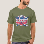 Canada Hockey Spirit Mountain Emblem T-Shirt (Vorderseite)