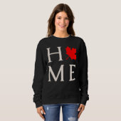 canada home maple leaf canadian sweatshirt (Vorne ganz)