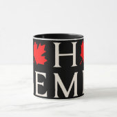 canada home maple leaf canadian tasse (Zentrum)