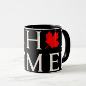 canada home maple leaf canadian tasse (VorderseiteRechts)