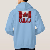Canada Hoodie Personalisiert Canada Hooded Jacken (Rückseite)
