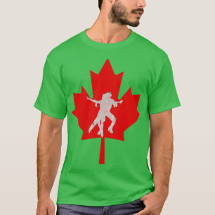 Canada Ice Skaten T-Shirt