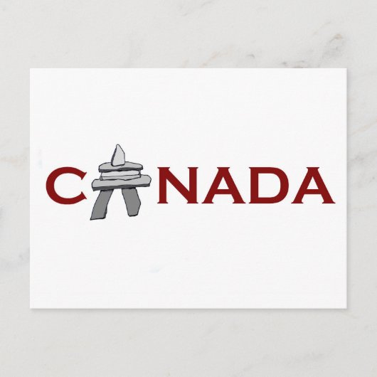 Canada Inuksuk Postkarte (Vorderseite)