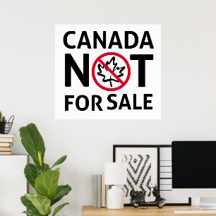 CANADA ist nicht für Sale Freedom Canadian Oh Poster