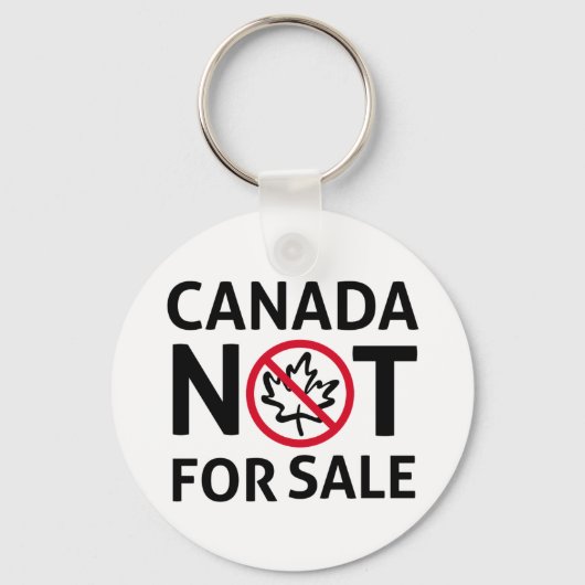 CANADA ist nicht für Sale Freedom Canadian Oh Schlüsselanhänger (Vorderseite)