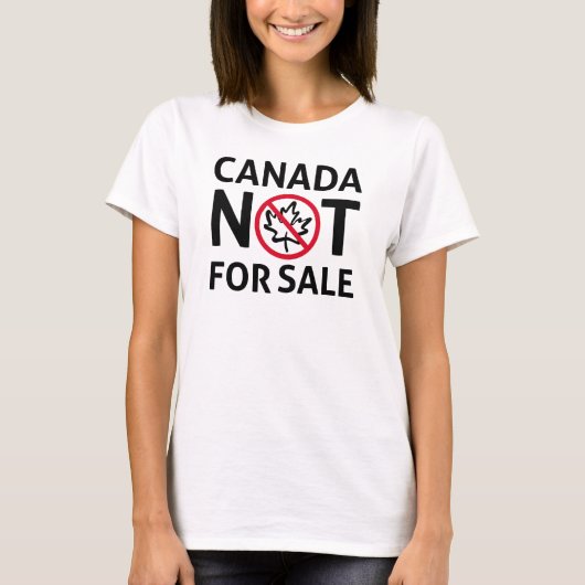 CANADA ist nicht für Sale Freedom Canadian Oh T-Shirt (Vorderseite)