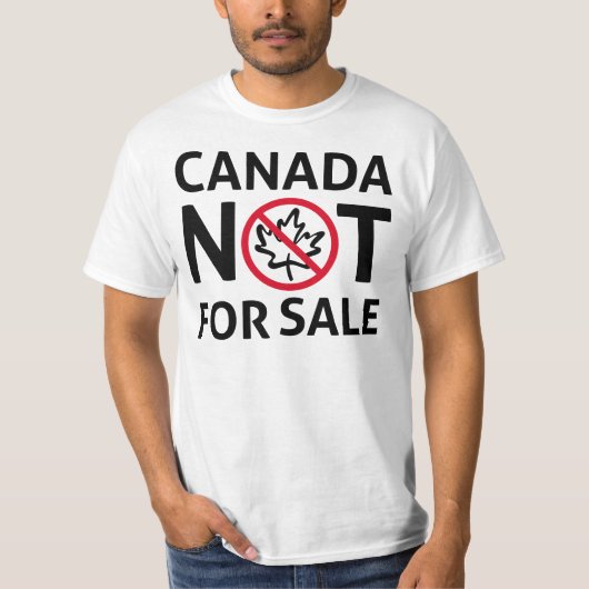 CANADA ist nicht für Sale Freedom Canadian Oh T-Shirt (Vorderseite)