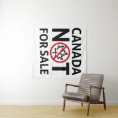 CANADA ist nicht für Sale Freedom Canadian Oh Wandteppich (Beispiel (Horizontal))