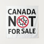 CANADA ist nicht für Sale Freedom Canadian Oh Wandteppich (Vorderseite)