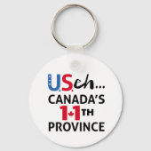 CANADA ist nicht für Verkauf USA 11. Provinz Freih Schlüsselanhänger (Rückseite)
