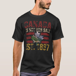 Canada ist nicht zu verkaufen Est 1867 Vintage Gru T-Shirt