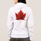 Canada Jacket Women's Canada Souvenir Sport Jacket Hoodie (Rückseite)
