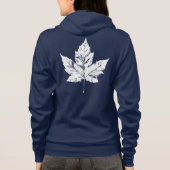 Canada Jacket Women's Personalisierte Canada Jacke Hoodie (Rückseite)