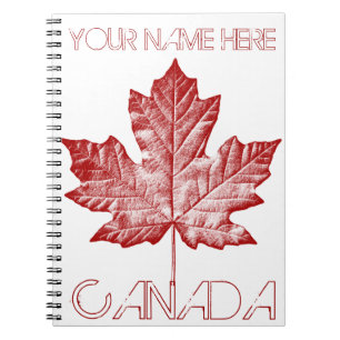 Canada Journal Custom Canada Souvenir Notebooks Notizblock