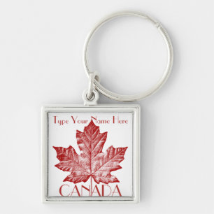 Canada Key Chain Personalisiert Canada Flag Souven Schlüsselanhänger
