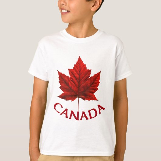 Canada Kid's T - Shirt Canada Souvenir Kid's Shirt (Vorderseite)
