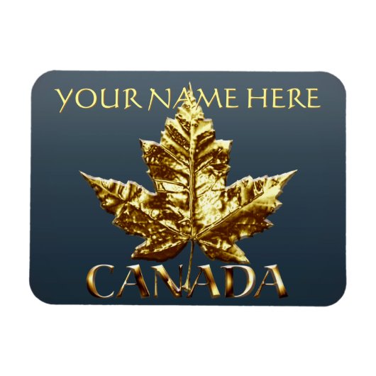 Canada Kühlschrankmagnet Gold Canada Souvenir Magn Magnet (Horizontal)