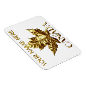 Canada Kühlschrankmagnet Gold Canada Souvenir Magn Magnet (Rechte Seite)