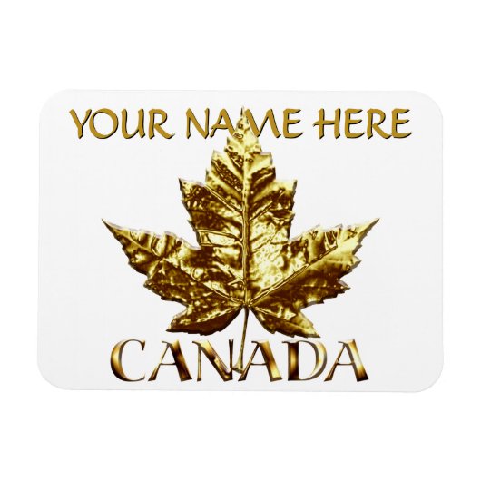 Canada Kühlschrankmagnet Gold Canada Souvenir Magn Magnet (Horizontal)