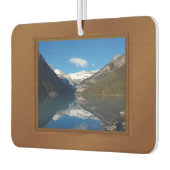 Canada Lake Louise Rocky Mountain Holzrahmen druck Autolufterfrischer (Links)