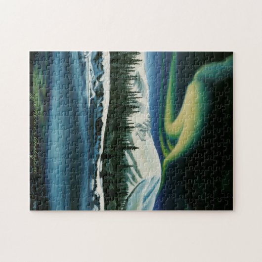 Canada Landscape Puzzle Northern Lights Puzzle (Horizontal)
