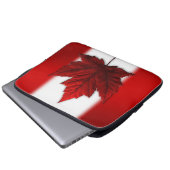 Canada Laptop Sleeve Canada Flag Computer Souvenir (Vorne Knopf)