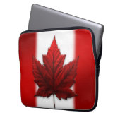 Canada Laptop Sleeve Canada Flag Computer Souvenir (Vorderseite Links)