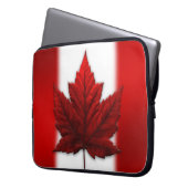 Canada Laptop Sleeve Canada Flag Computer Souvenir (Vorderseite Links)