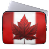 Canada Laptop Sleeve Canada Flag Computer Souvenir (Vorderseite)