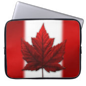 Canada Laptop Sleeve Canada Flag Computer Souvenir (Vorderseite)