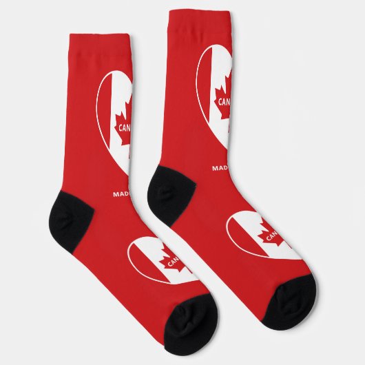 CANADA Liebe individuelle Name Socken (Rechts)