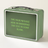 Canada Lunchbox Personalisiert Mapsleaf Lunchboxen (Rückseite)