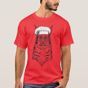 Canada Lyn Cat Koch Funny Cooking Cook T-Shirt