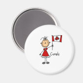 Canada Magnet (Vorderseite/Rückseite)