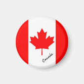 Canada Magnet, reisen / sport, kanadische flagge Magnet (Vorne)