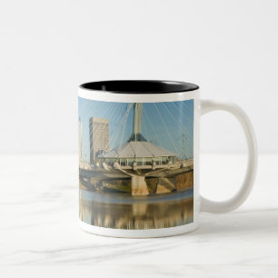 CANADA, Manitoba, Winnipeg: Esplanade Riel 2 Zweifarbige Tasse