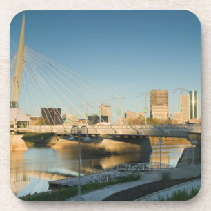 CANADA, Manitoba, Winnipeg: Esplanade Riel Getränkeuntersetzer